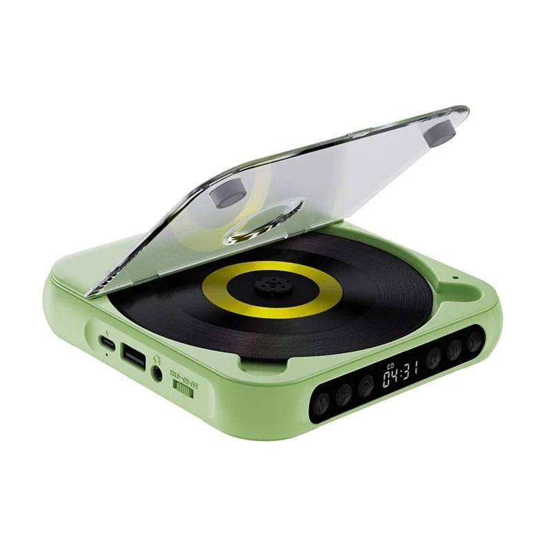 CD Player Portable Bluetooth Hi-Fi 6-Hour Battery Life