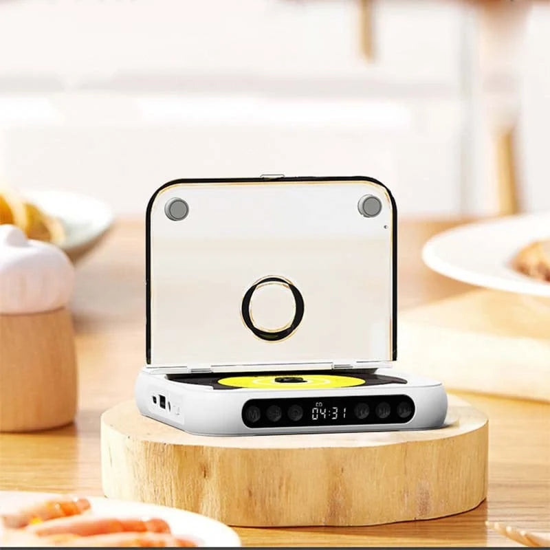 CD Player Portable Bluetooth Hi-Fi 6-Hour Battery Life