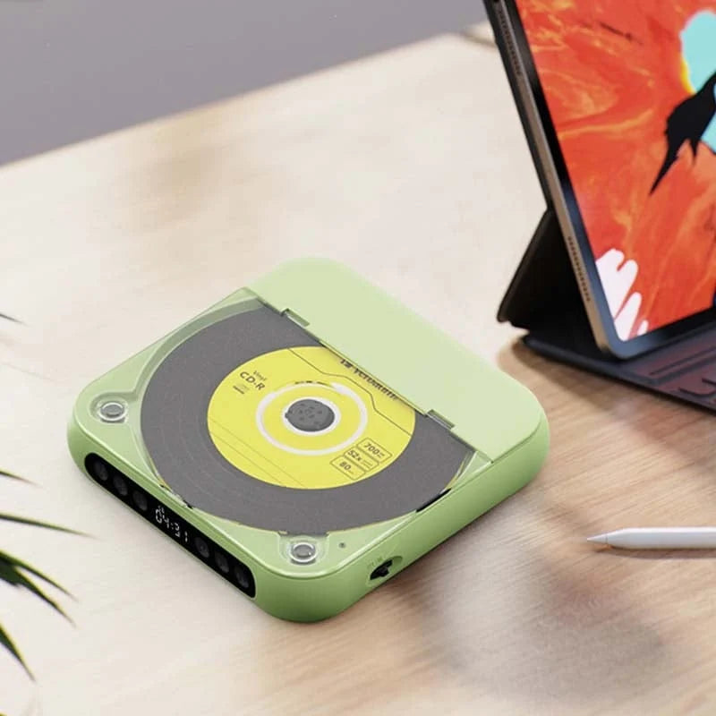 CD Player Portable Bluetooth Hi-Fi 6-Hour Battery Life