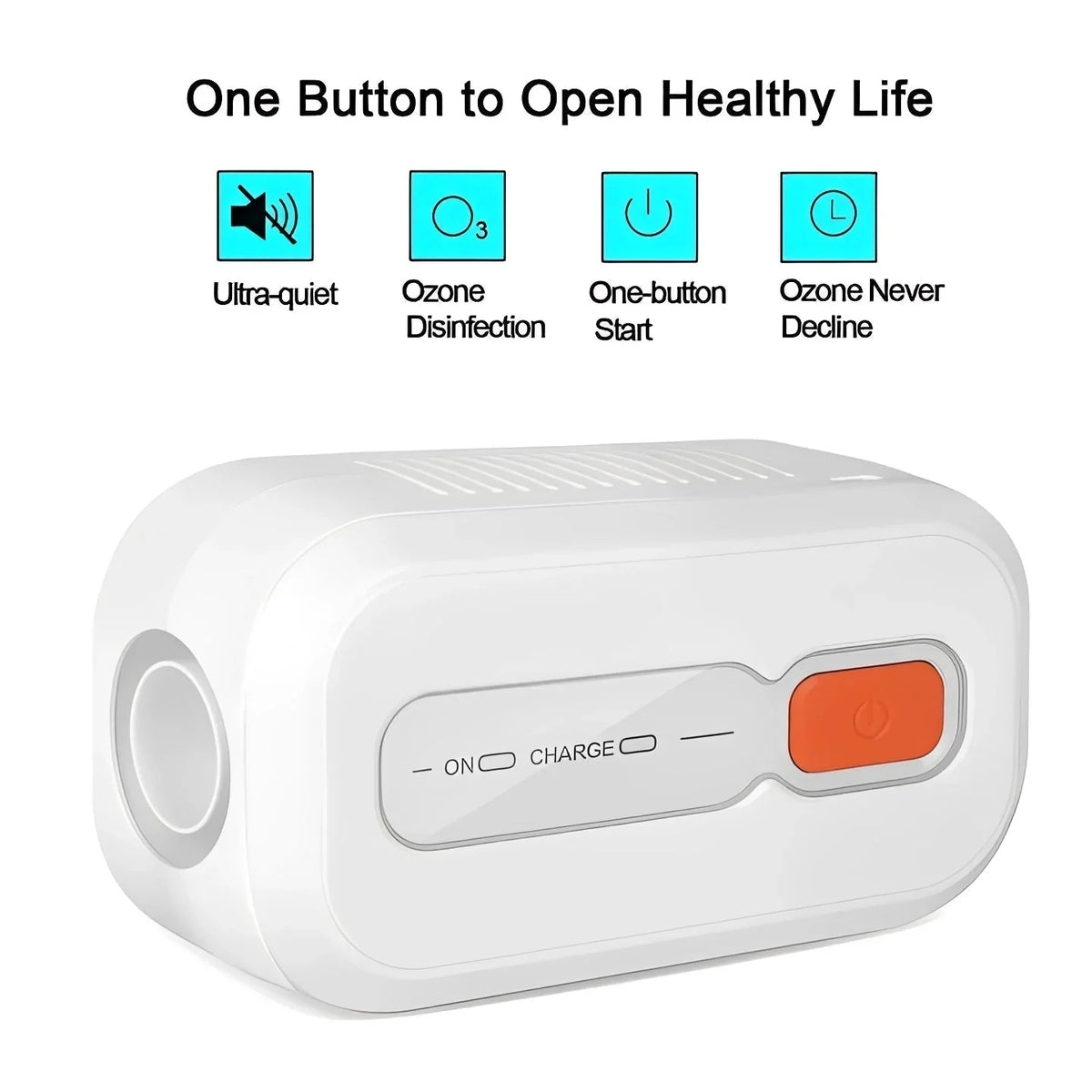 CPAP Cleaner Ozone Sanitizing USB Rechargeable 30-Minute Cycle