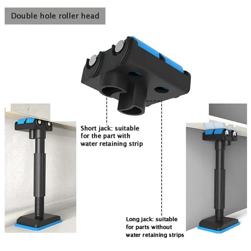 Cabinet Support Adjustable Height 441 Lb Capacity Rubber Pads