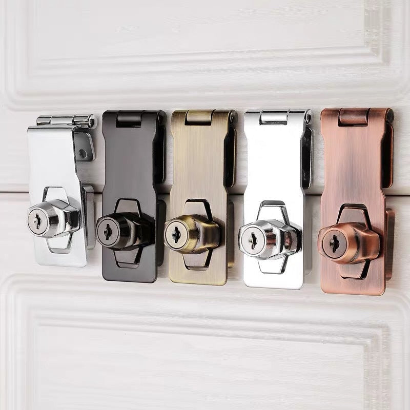 Cabinet & Toolbox Lock Rust-Resistant Zinc Alloy Two Keys