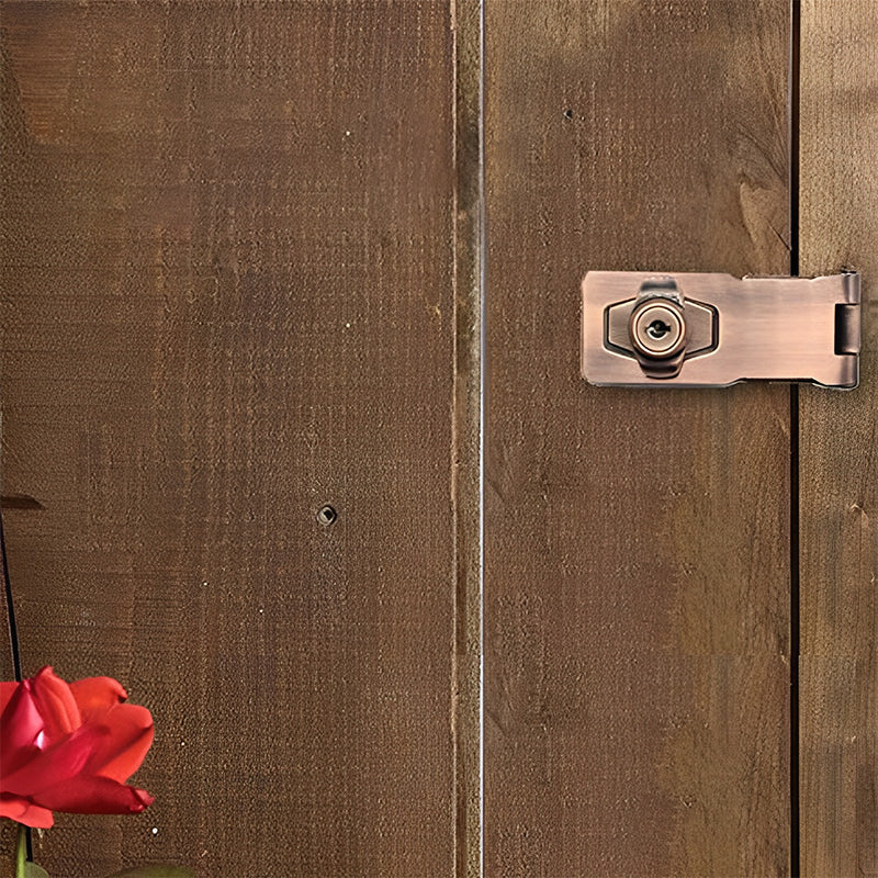 Cabinet & Toolbox Lock Rust-Resistant Zinc Alloy Two Keys