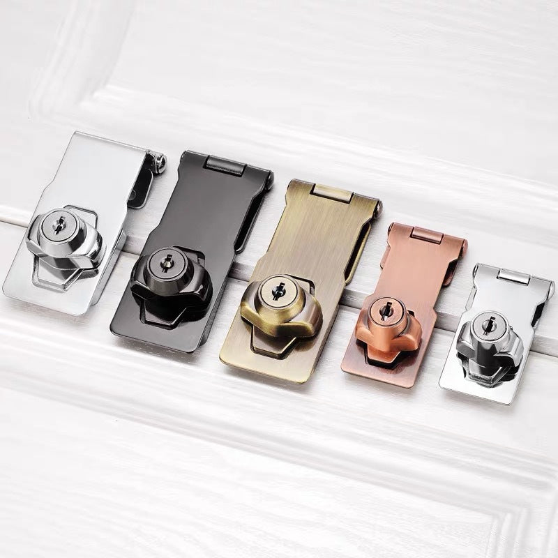 Cabinet & Toolbox Lock Rust-Resistant Zinc Alloy Two Keys