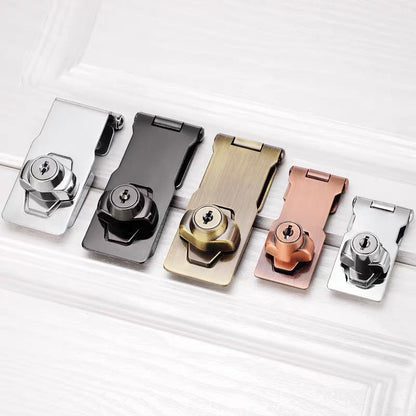 Cabinet & Toolbox Lock Rust-Resistant Zinc Alloy Two Keys