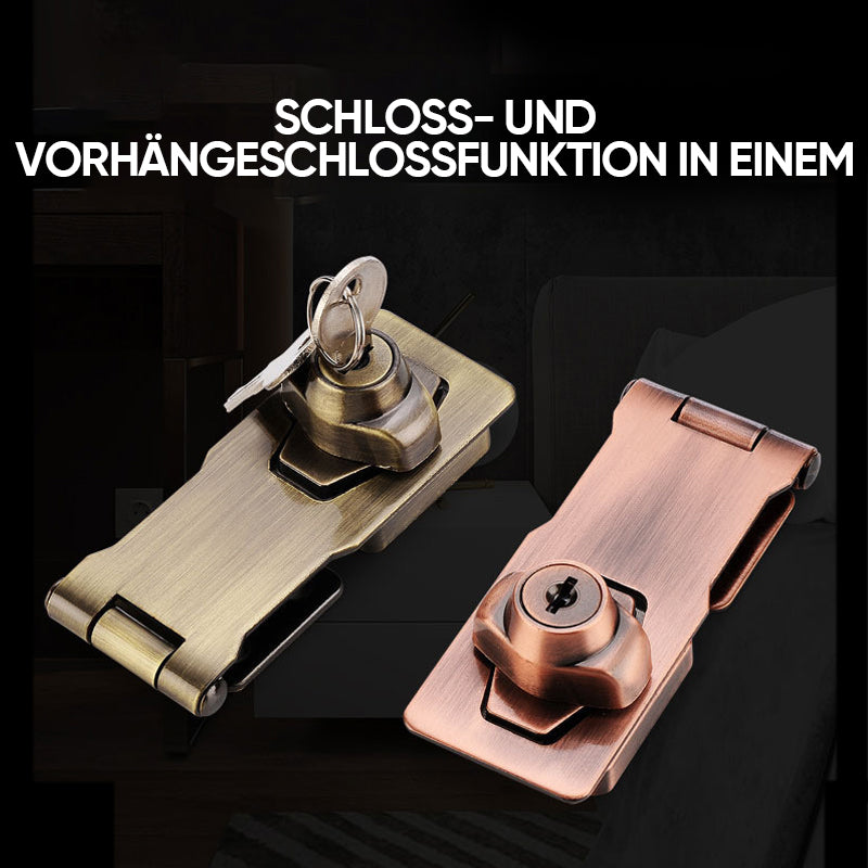 Cabinet & Toolbox Lock Rust-Resistant Zinc Alloy Two Keys