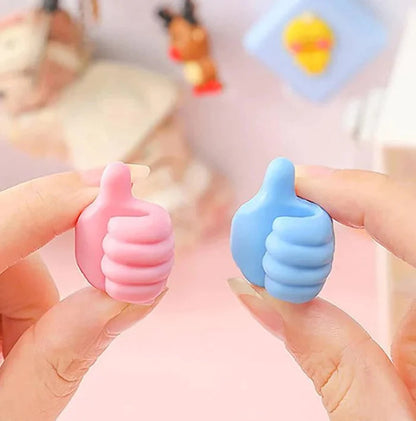 Cable Hooks Self-Adhesive Silicone Pack of 20