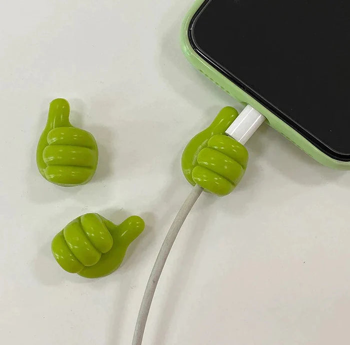 Cable Hooks Self-Adhesive Silicone Thumb-Shaped 20-Pack