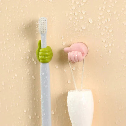 Cable Hooks Self-Adhesive Silicone Thumb-Shaped 20-Pack
