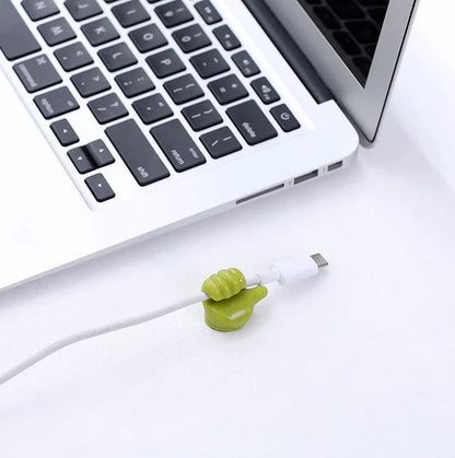 Cable Hooks Self-Adhesive Silicone Thumb-Shaped 20-Pack