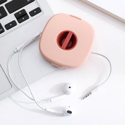 Cable Winder Tangle-Free Integrated Phone Stand