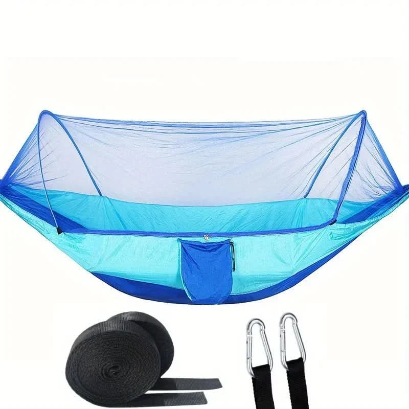 Camping Hammock Integrated Mosquito Net Lightweight Nylon