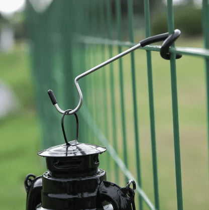 Camping Hook Stainless Steel Non-Slip Rubber Ends