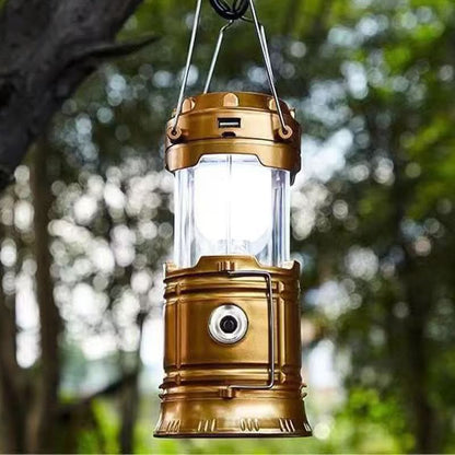 Camping Lantern LED Solar & USB Power Bank