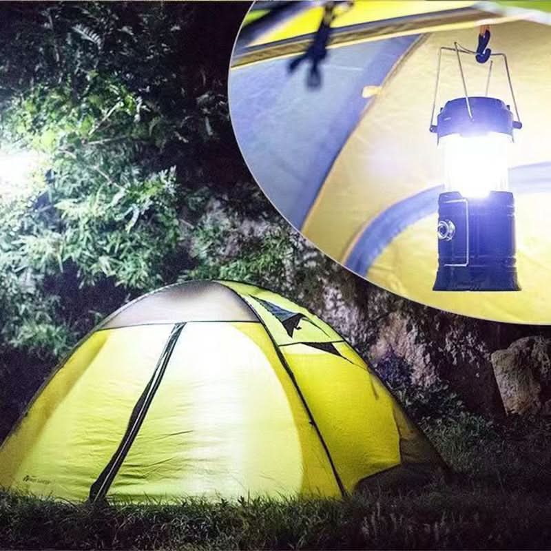 Camping Lantern LED Solar & USB Power Bank