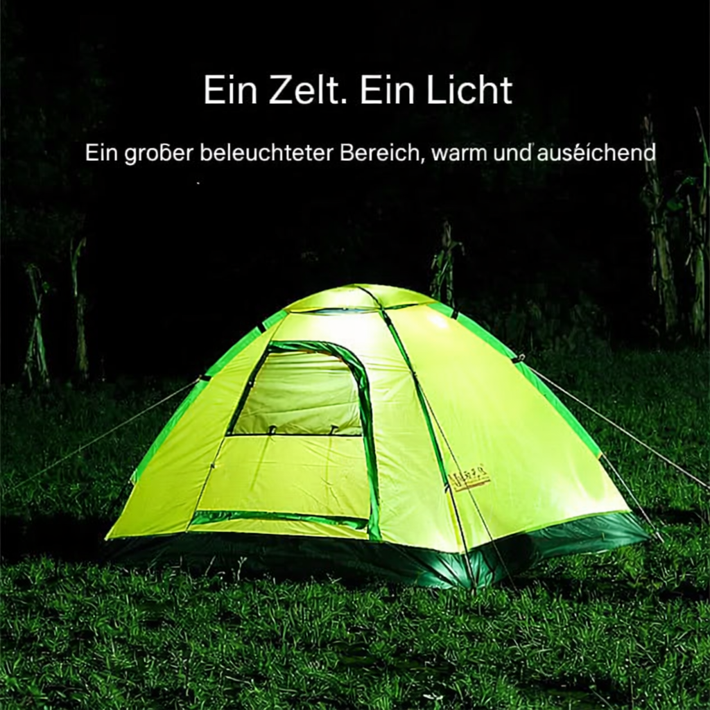 Camping Lantern LED Solar & USB Power Bank