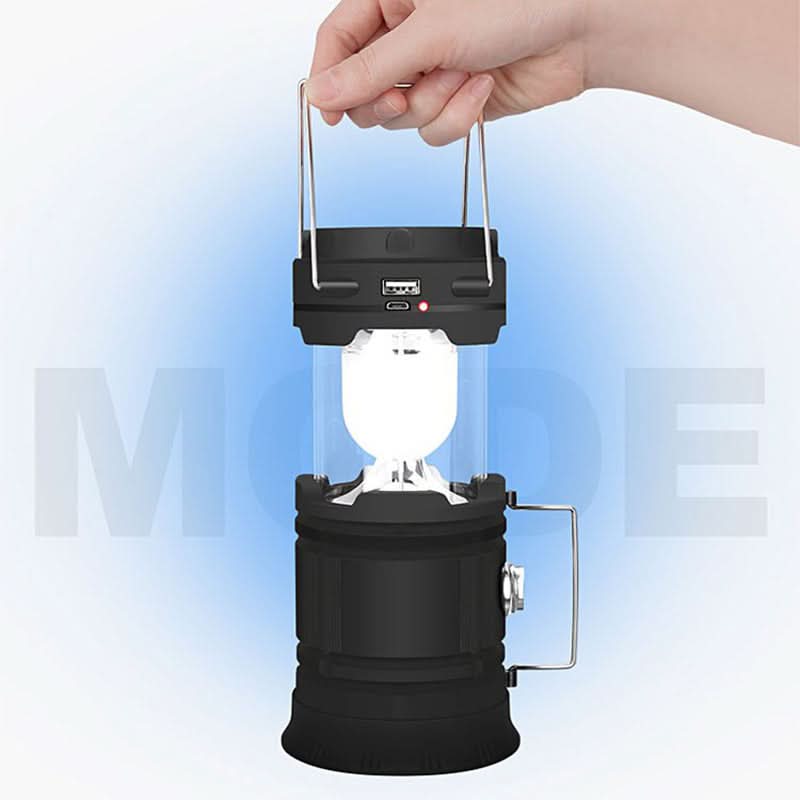 Camping Lantern LED Solar & USB Power Bank