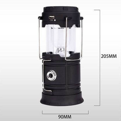 Camping Lantern LED Solar & USB Power Bank