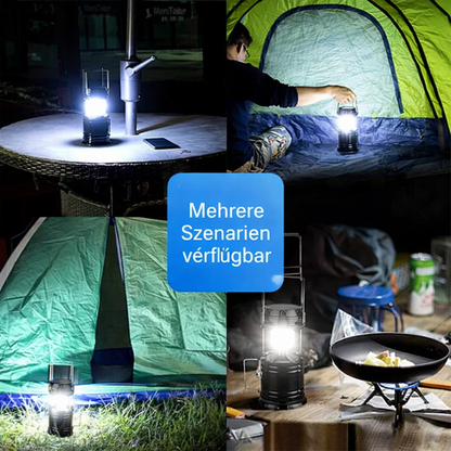 Camping Lantern LED Solar & USB Power Bank