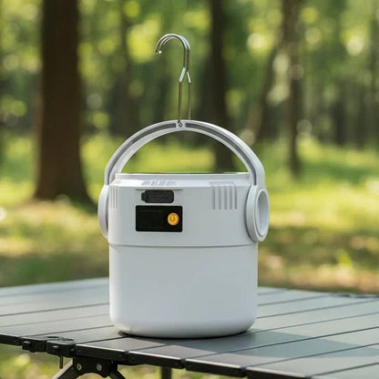 Camping Lantern Solar Rechargeable Bright LED
