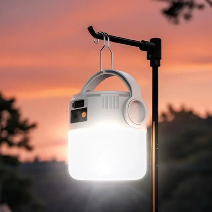 Camping Lantern Solar Rechargeable Bright LED