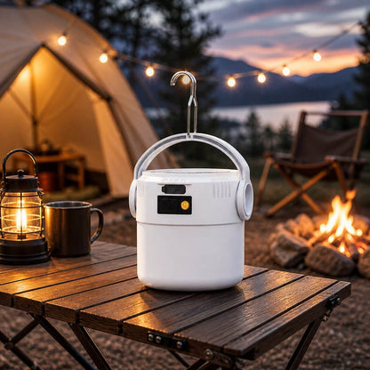 Camping Lantern Solar Rechargeable Bright LED