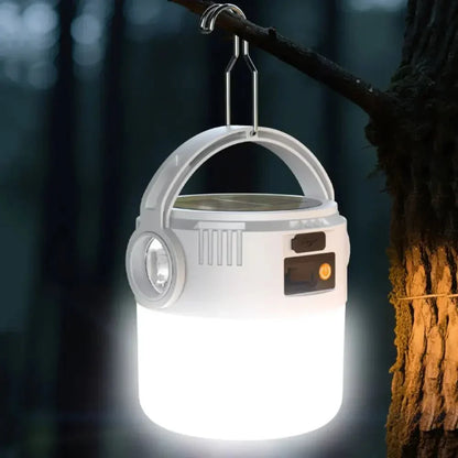 Camping Lantern Solar Rechargeable Bright LED