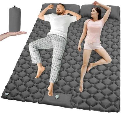 Camping Mattress Extra-Wide Built-In Pump Water-Repellent
