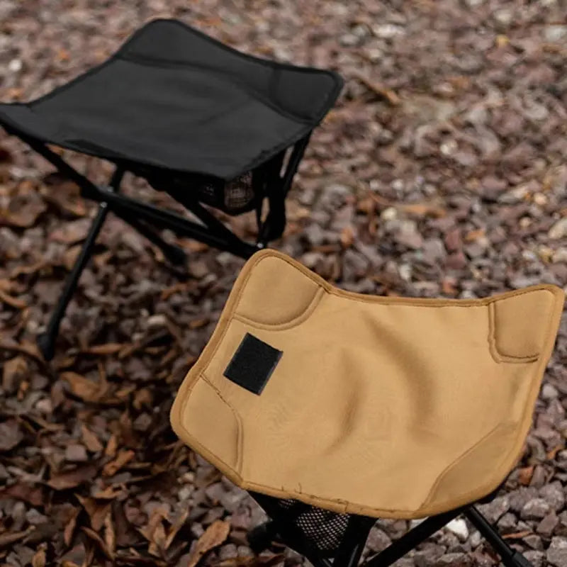 Camping Stool Tool-Free Setup Non-Slip Feet