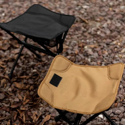 Camping Stool Tool-Free Setup Non-Slip Feet