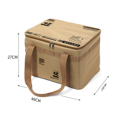 Camping Storage Bag Waterproof 40kg Capacity Reinforced Base