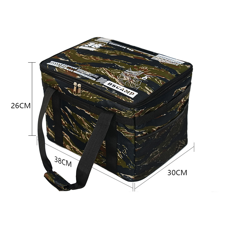 Camping Storage Bag Waterproof 40kg Capacity Reinforced Base