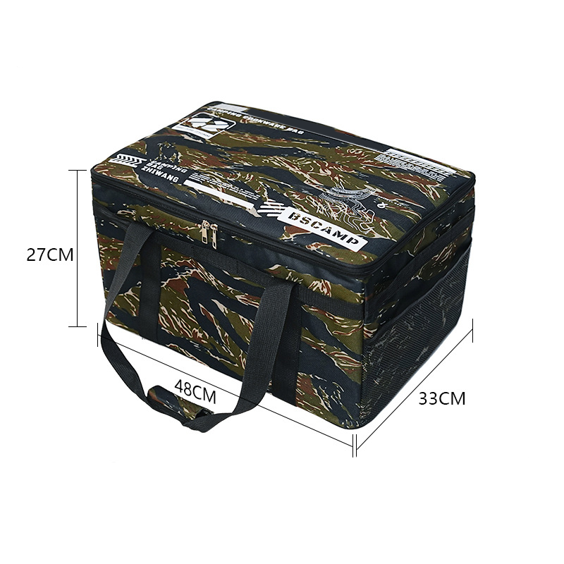 Camping Storage Bag Waterproof 40kg Capacity Reinforced Base