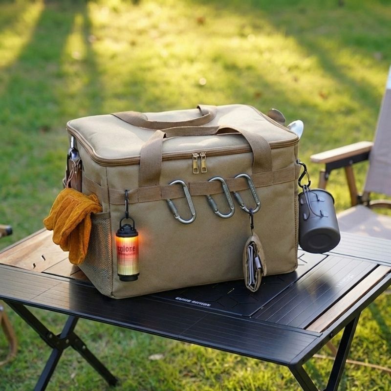 Camping Storage Bag Waterproof PVC Bottom Reinforced Handles