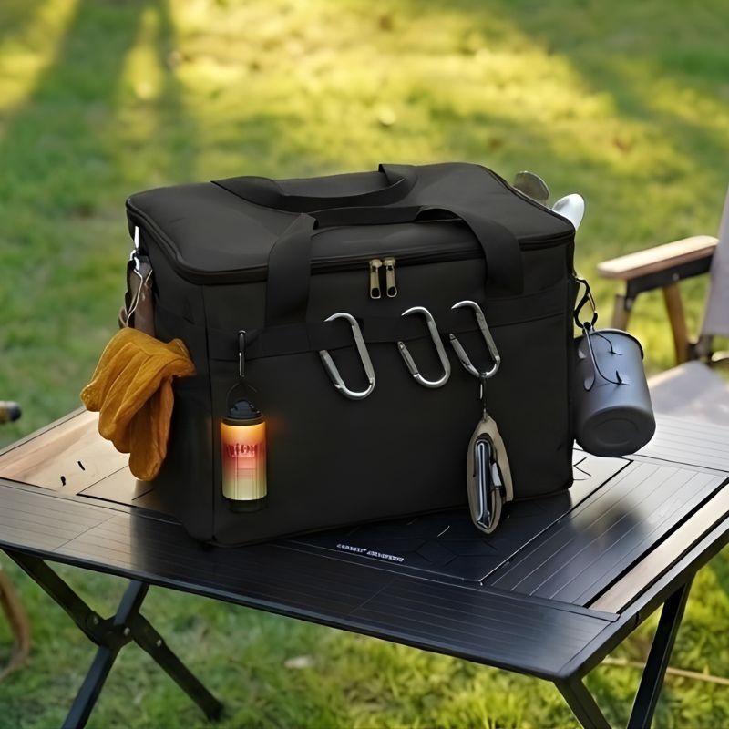 Camping Storage Bag Waterproof PVC Bottom Reinforced Handles