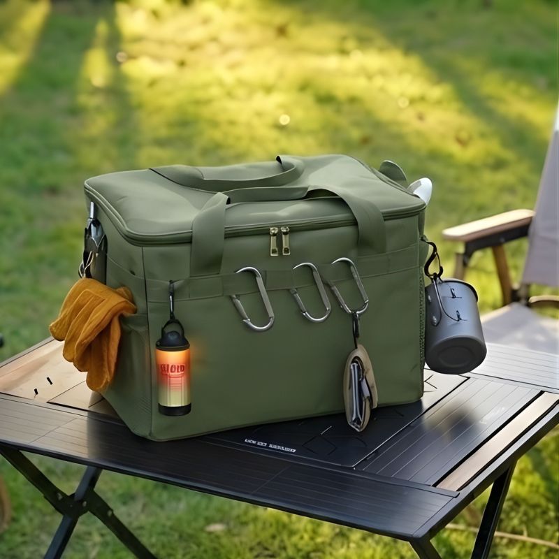 Camping Storage Bag Waterproof PVC Bottom Reinforced Handles