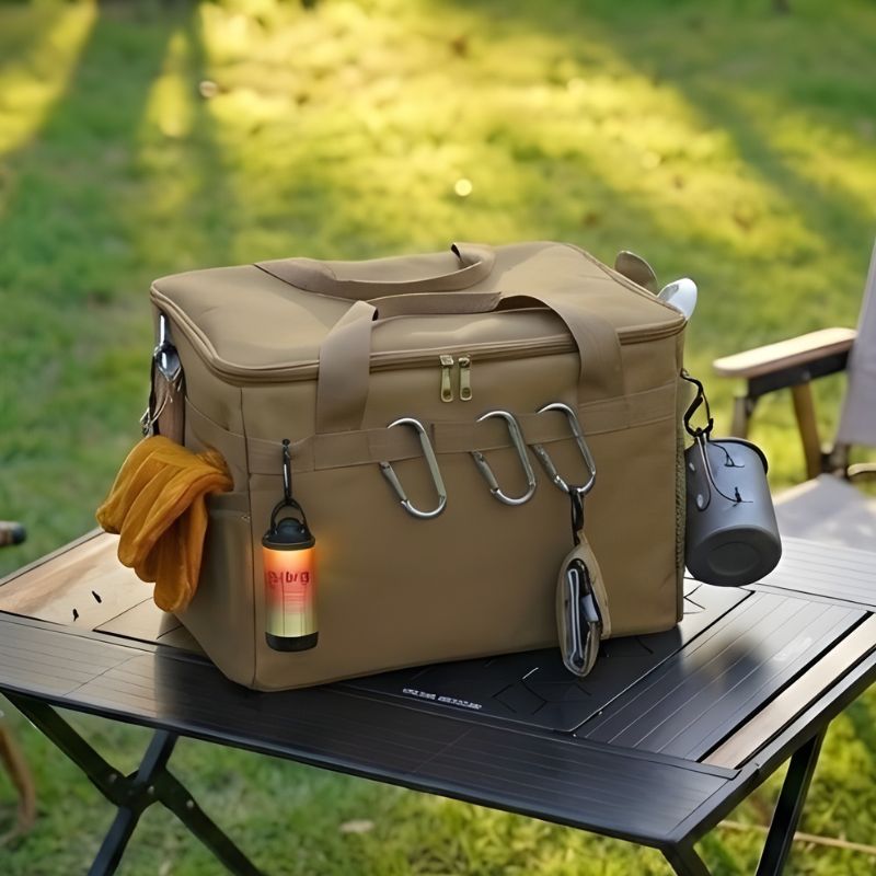 Camping Storage Bag Waterproof PVC Bottom Reinforced Handles