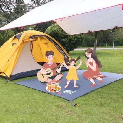 Camping Tarp Waterproof Lightweight 210D Oxford Fabric