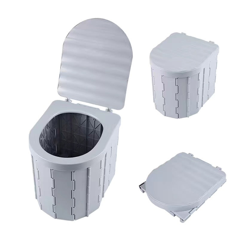 Camping Toilet Foldable Slim 2 Inch 397 Lb Capacity