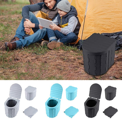 Camping Toilet Foldable Slim 2 Inch 397 Lb Capacity