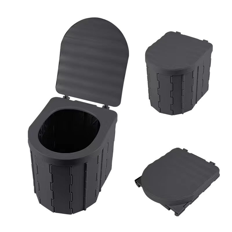 Camping Toilet Foldable Slim 2 Inch 397 Lb Capacity