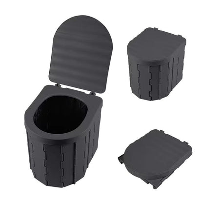 Camping Toilet Foldable Slim 2 Inch 397 Lb Capacity