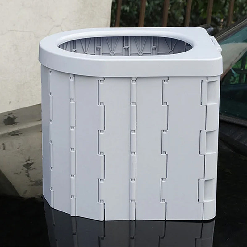 Camping Toilet Foldable Slim 2 Inch 397 Lb Capacity