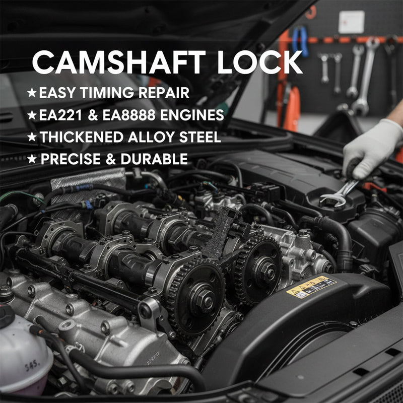 Camshaft Locking Tool Multi-Engine Compatible Heat-Treated Alloy Steel