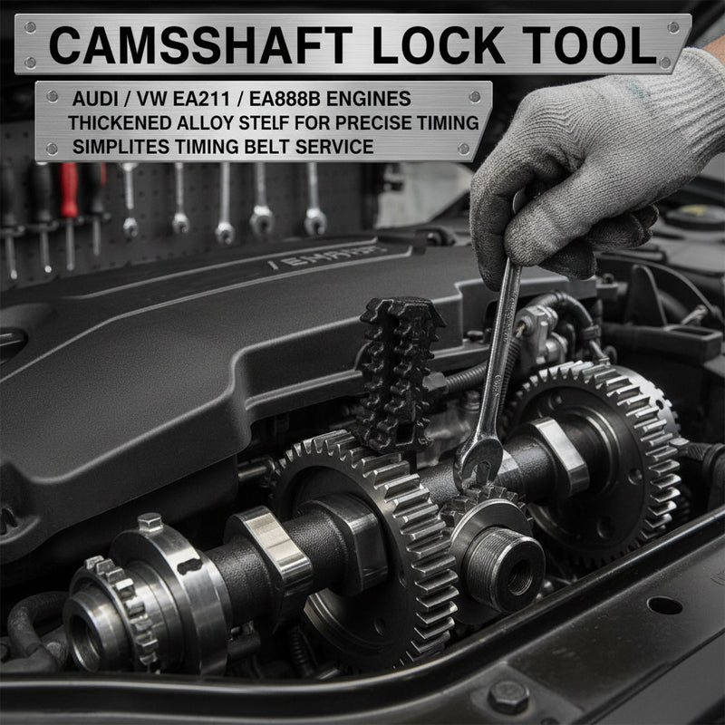 Camshaft Locking Tool Multi-Engine Compatible Heat-Treated Alloy Steel