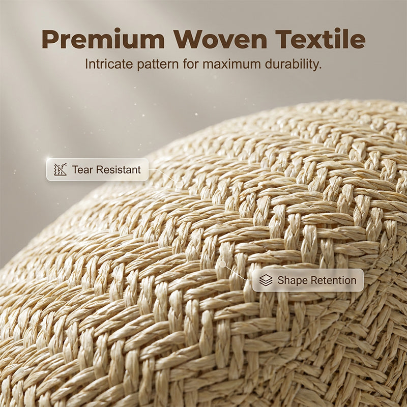 Cap Breathable Herringbone Adjustable Fit UV Protection