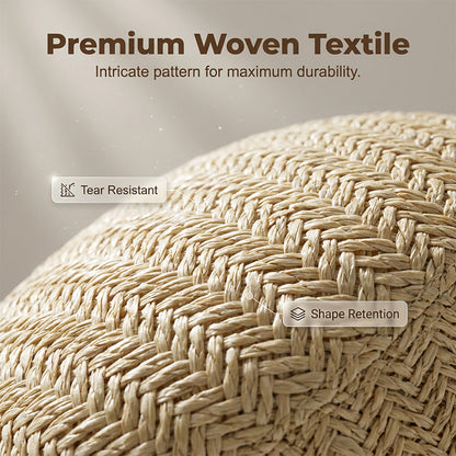 Cap Breathable Herringbone Adjustable Fit UV Protection