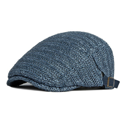 Cap Breathable Herringbone Adjustable Fit UV Protection