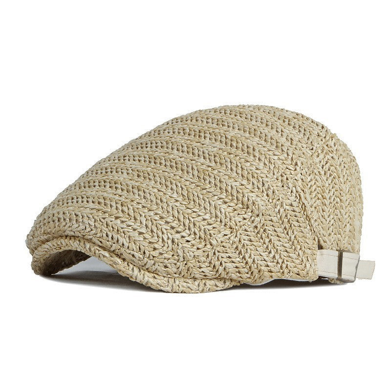 Cap Breathable Herringbone Adjustable Fit UV Protection