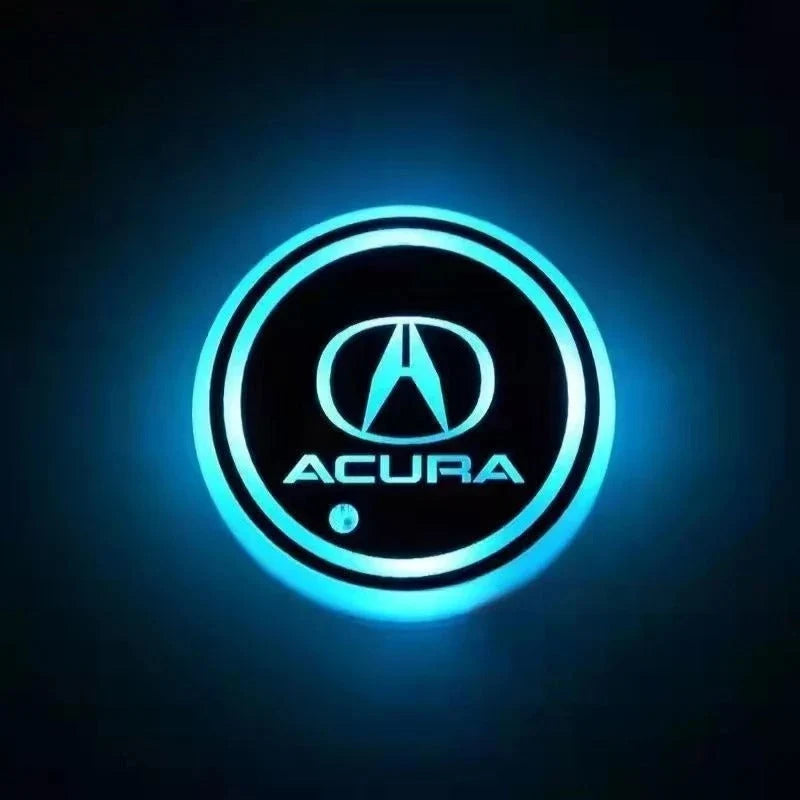 Car Coaster Set LED Lighting Motion-Activated USB-Rechargeable